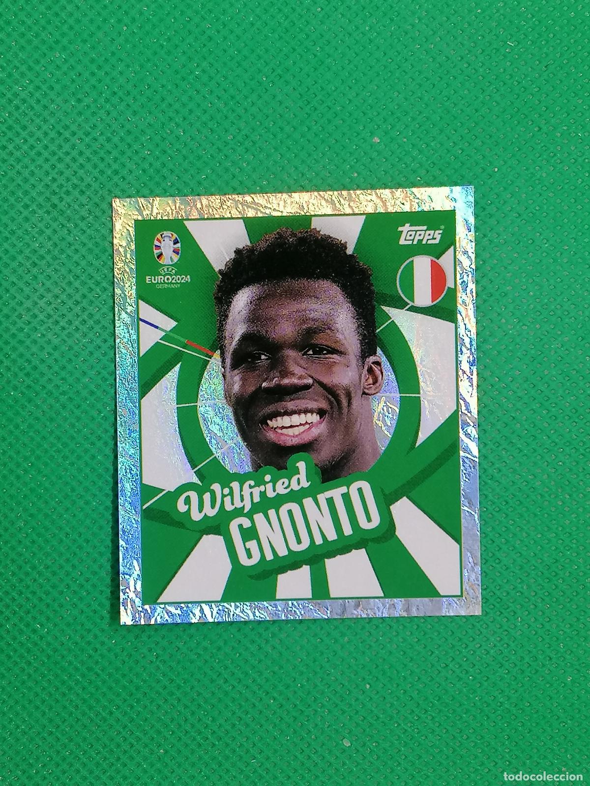 Cromos de f&uacute;tbol: ITA PTW ITAPTW WILFRIED GNONTO ITALIA PARALELA ⚽ TOPPS EURO 2024 24 GERMANY STICKERS ⚽