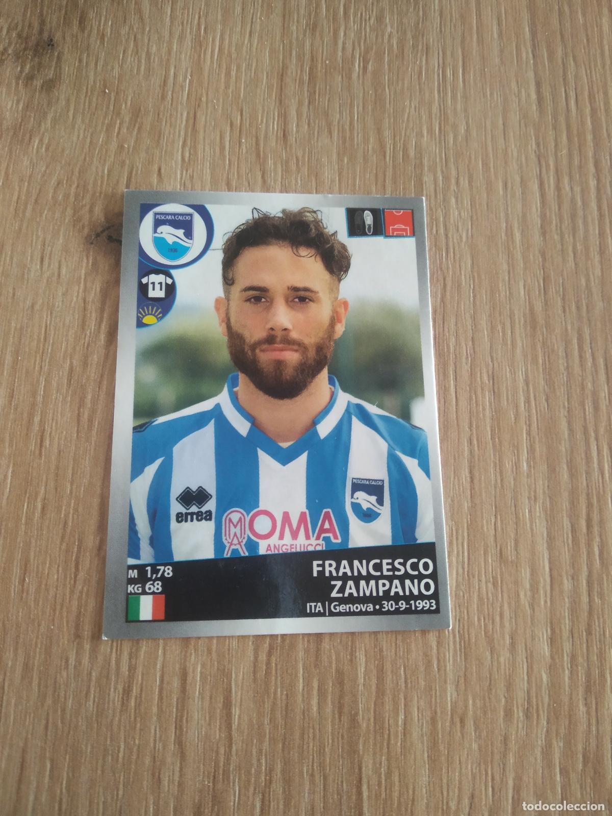 Cromos de f&uacute;tbol: 403 FRANCESCO ZAMPANO PESCARA CROMO FUTBOL PANINI LIGA ITALIA 16-17 CALCIATORI 2016-2017