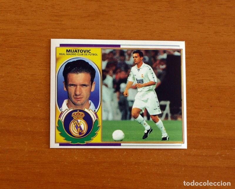 Cromos de f&uacute;tbol: Real Madrid - Mijatovic - Versi&oacute;n - Ediciones Este Liga 1996-1997, 96-97 - Nunca Pegado