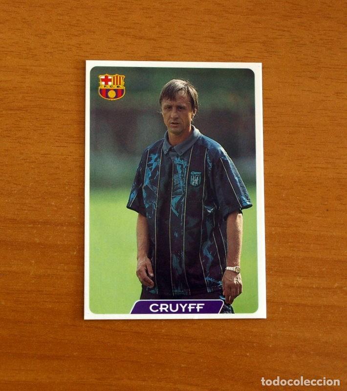 Cromos de f&uacute;tbol: Barcelona -N&ordm; 56 Johan Cruyff Entrenador -Las Fichas de la Liga 95-96-1995-1996 -Mundicromo Sport