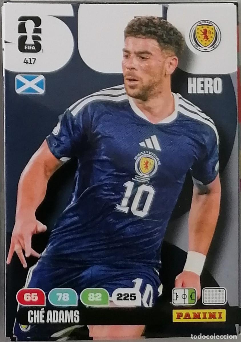 Cromos de f&uacute;tbol: 417 CHE ADAMS Hero World Cup 2026 Adrenalyn XL Panini