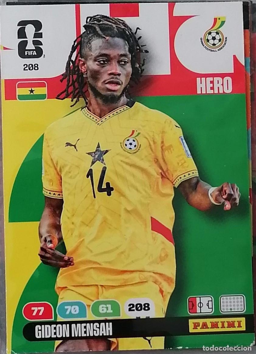 Figurine di Calcio: 208 MENSAH Hero World Cup 2026 Adrenalyn XL Panini