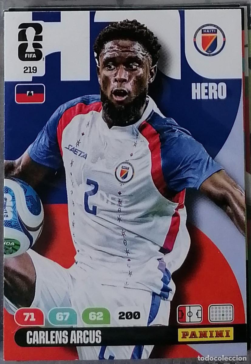 Cromos de f&uacute;tbol: 219 CARLENS ARCUS Hero World Cup 2026 Adrenalyn XL Panini