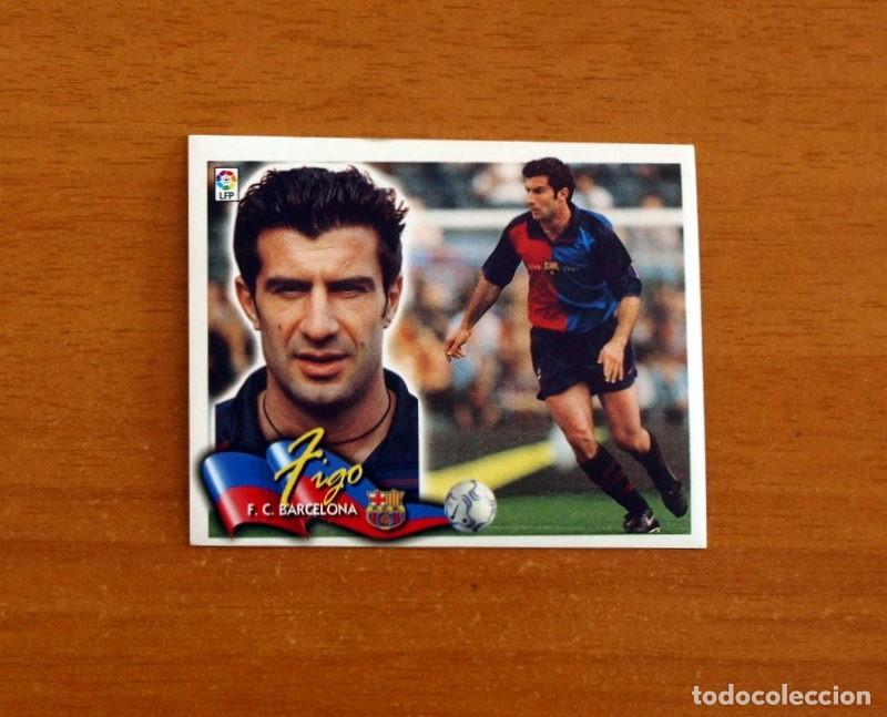 Cromos de f&uacute;tbol: Futbol Club Barcelona - Figo - BAJA - Ediciones Este Liga 2000-2001, 00-01 - Nunca Pegado