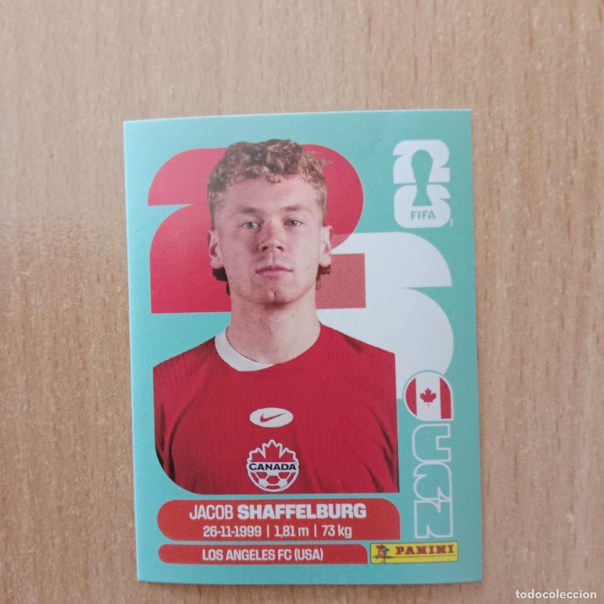Cromos de f&uacute;tbol: JACOB SHAFFELBURG , CANAD&Aacute; , STICKER CROMO N&ordm; CAN 14 , FIFA WORLD CUP 2026 - PANINI - A&Ntilde;O 2026.