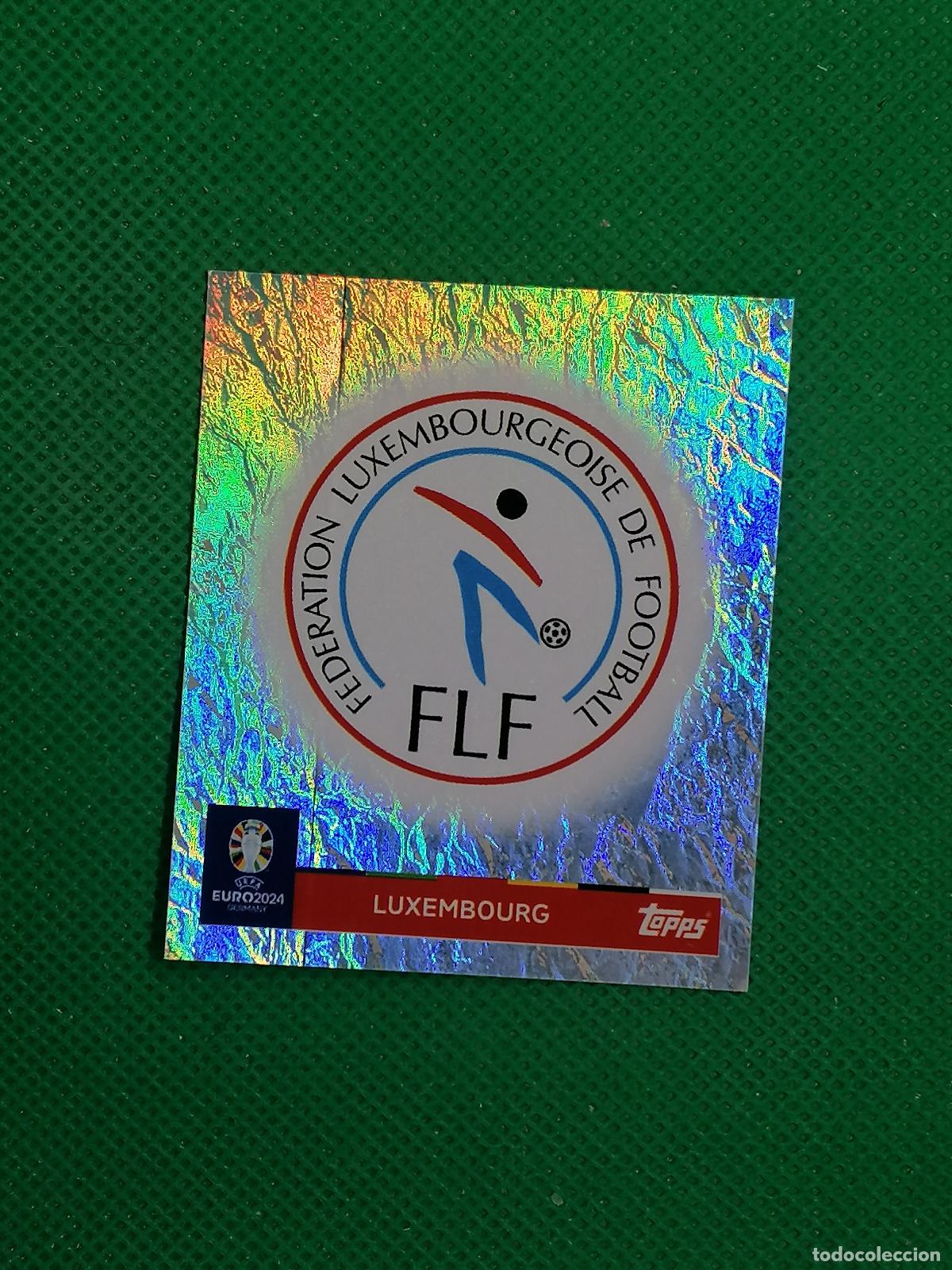 Cromos de f&uacute;tbol: LUX 1 LUX1 ESCUDO LUXEMBURGO PARALELA ⚽ TOPPS EURO 2024 24 GERMANY STICKERS ⚽