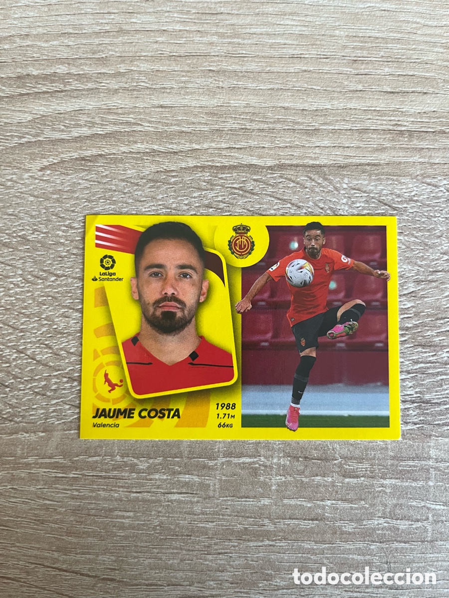 Cromos de f&uacute;tbol: 12 JAUME COSTA &Uacute;LTIMOS FICHAJES LIGA ESTE EDICIONES ESTE 2021 2022 21 22 MALLORCA