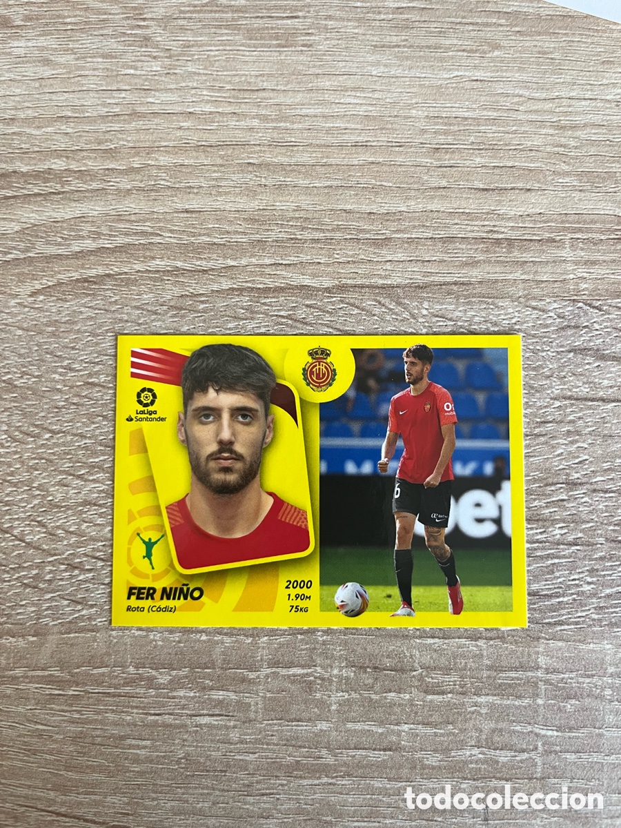 Cromos de f&uacute;tbol: 38 FER NI&Ntilde;O &Uacute;LTIMOS FICHAJES LIGA ESTE EDICIONES ESTE 2021 2022 21 22 MALLORCA