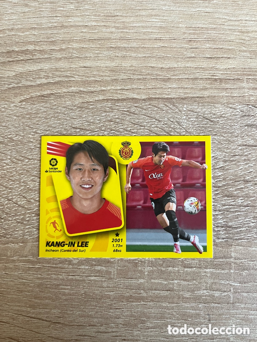 Football Stickers: 58 KANG-IN-LEE &Uacute;LTIMOS FICHAJES LIGA ESTE EDICIONES ESTE 2021 2022 21 22 MALLORCA