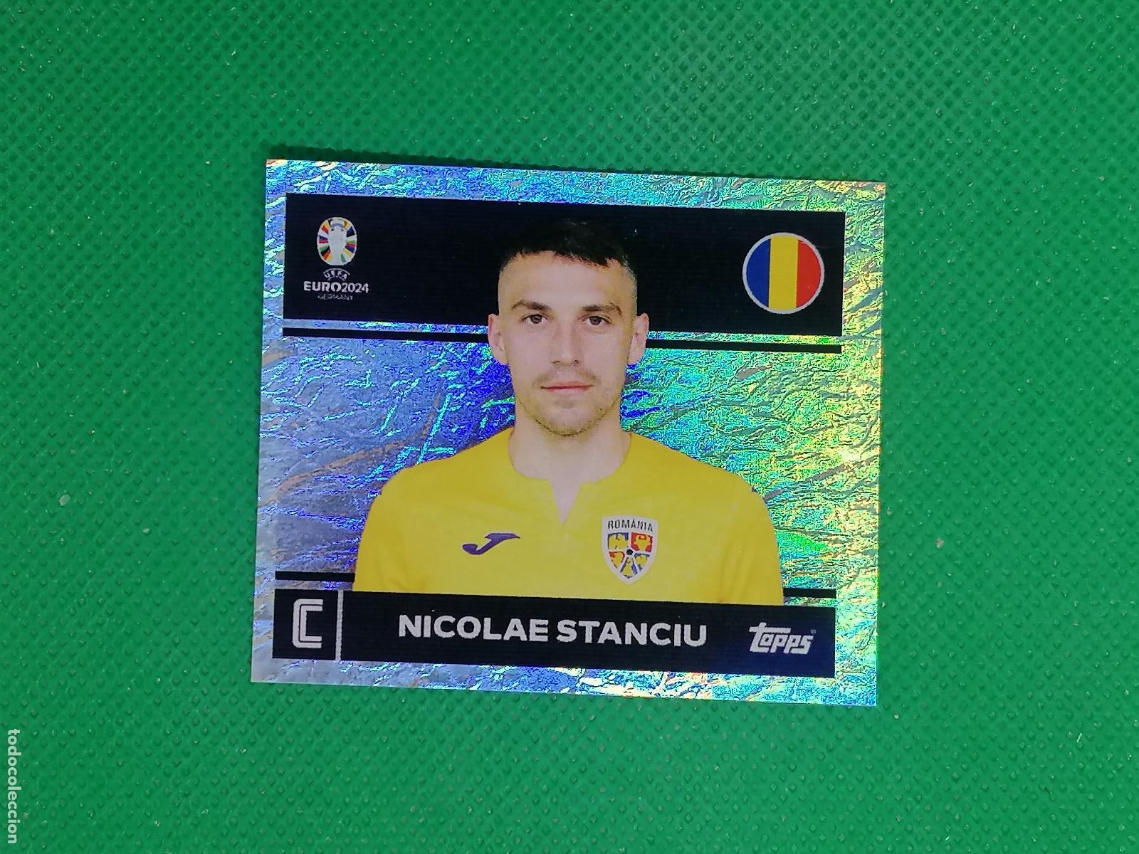 Figurine di Calcio: ROM 2 ROM2 NICOLAE STANCIU RUMANIA PARALELA ⚽ TOPPS EURO 2024 24 GERMANY STICKERS ⚽