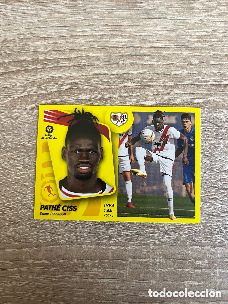 Figurine di Calcio: 23 PATH&Eacute; CISS &Uacute;LTIMOS FICHAJES LIGA ESTE EDICIONES ESTE 2021 2022 21 22 RAYO VALLECANO