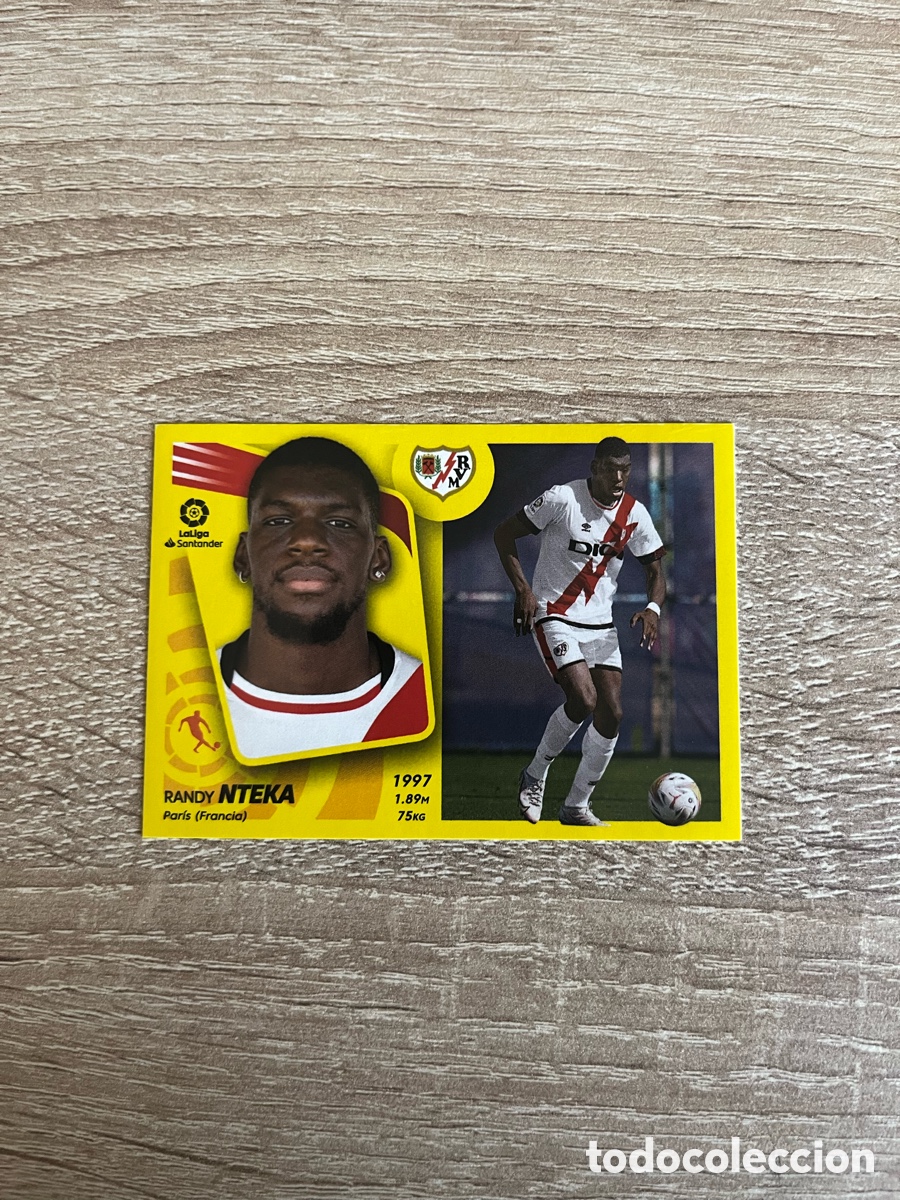 Football Stickers: 25 NTEKA &Uacute;LTIMOS FICHAJES LIGA ESTE EDICIONES ESTE 2021 2022 21 22 RAYO VALLECANO