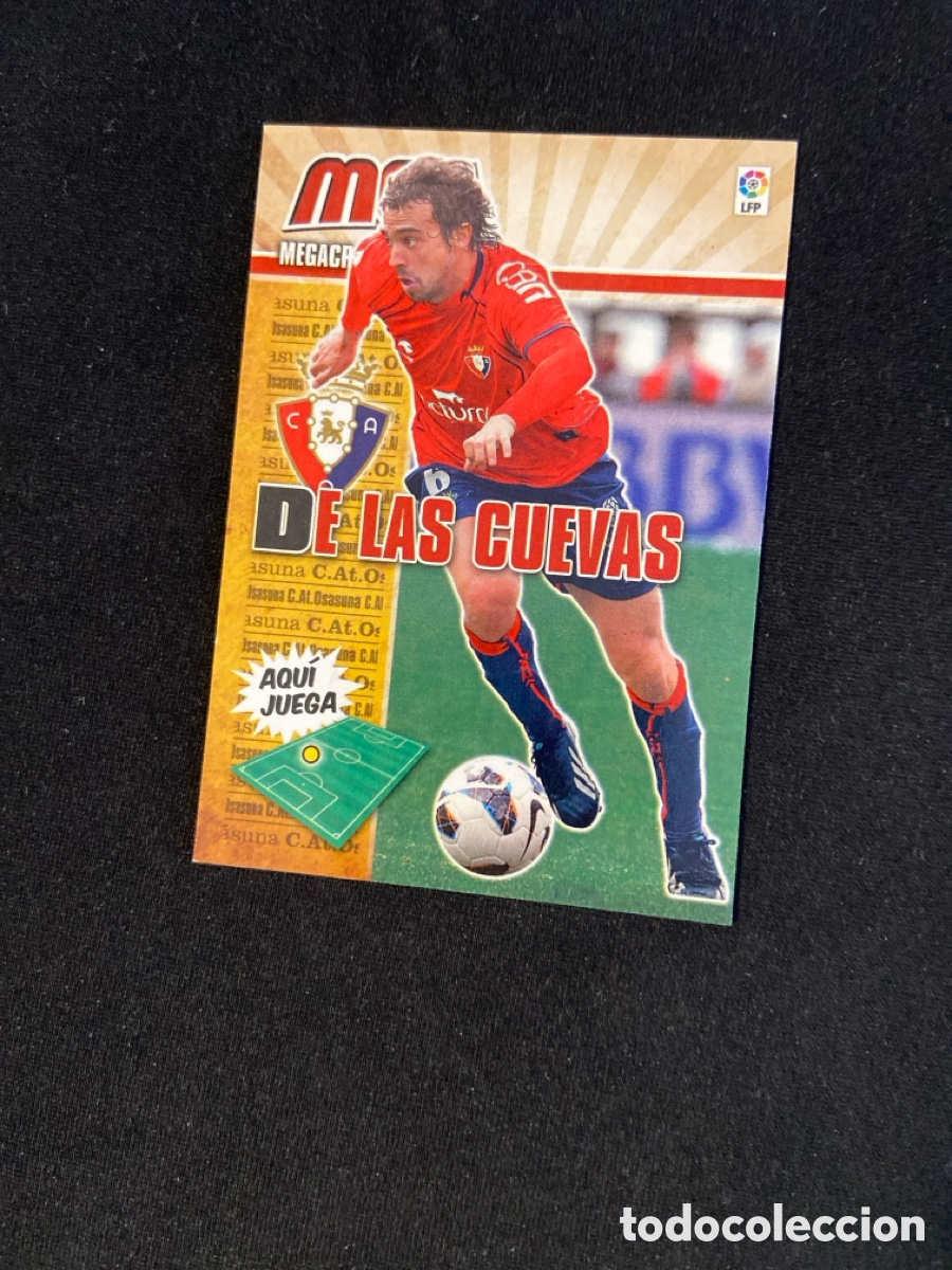Cartes &agrave; collectionner de Football: DE LAS CUEVAS 249 (OSASUNA)