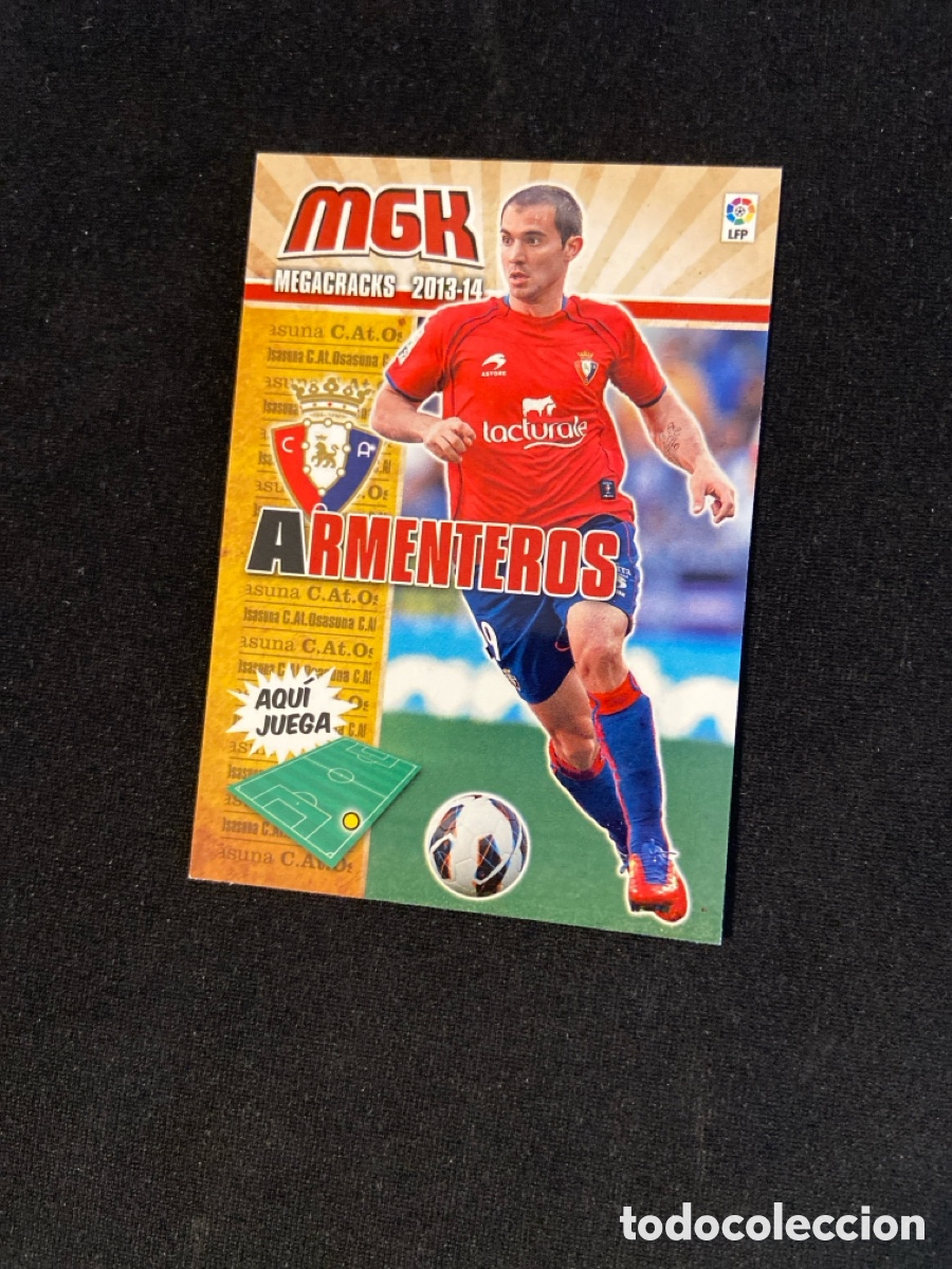Cartes &agrave; collectionner de Football: ARMENTEROS 250 (OSASUNA) PANINI
