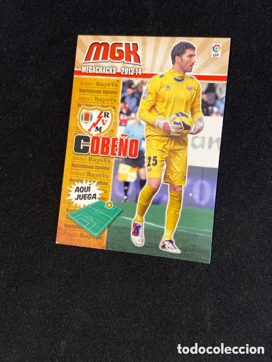 Cromos de f&uacute;tbol: COBE&Ntilde;O 254 (RAYO VALLECANO)