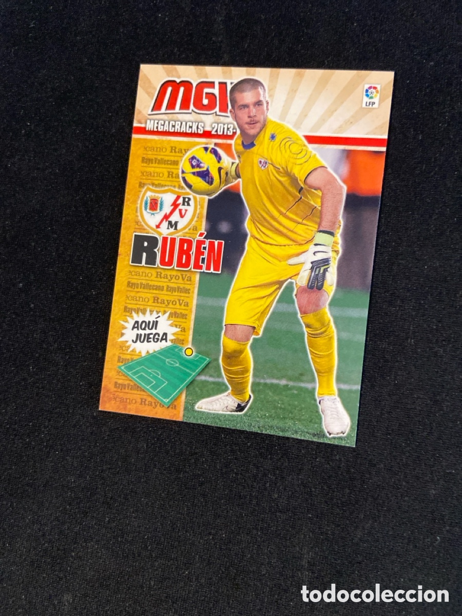 Cromos de f&uacute;tbol: RUBEN 254 BIS (RAYO VALLECANO)