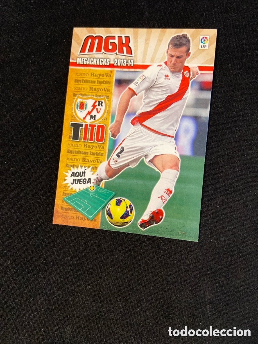Cromos de f&uacute;tbol: TITO 255 (RAYO VALLECANO) PANINI