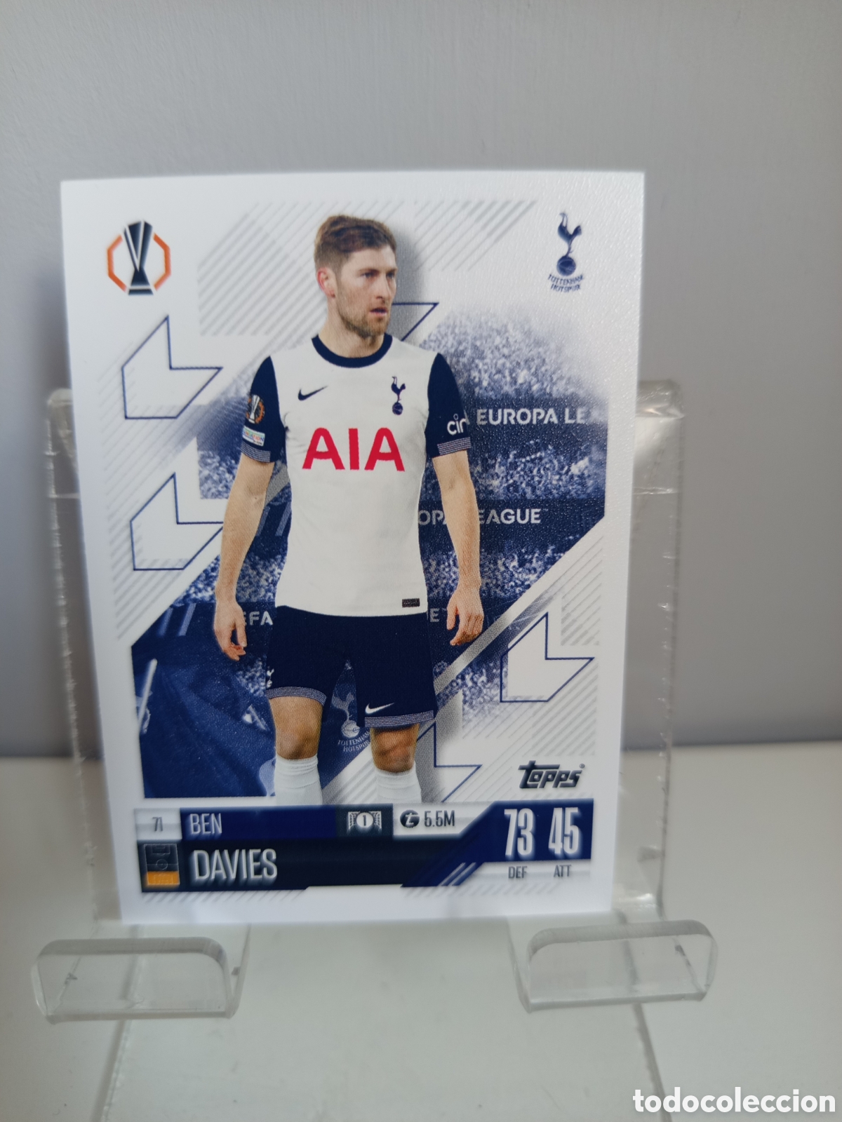 Cromos de f&uacute;tbol: ❇️ CROMO CARD ⚽ DAVIES TOTTENHAM HOTSPUR 71 2024 2025 24 25 MATCH ATTAX CHAMPIONS LEAGUE TOPPS ❇️