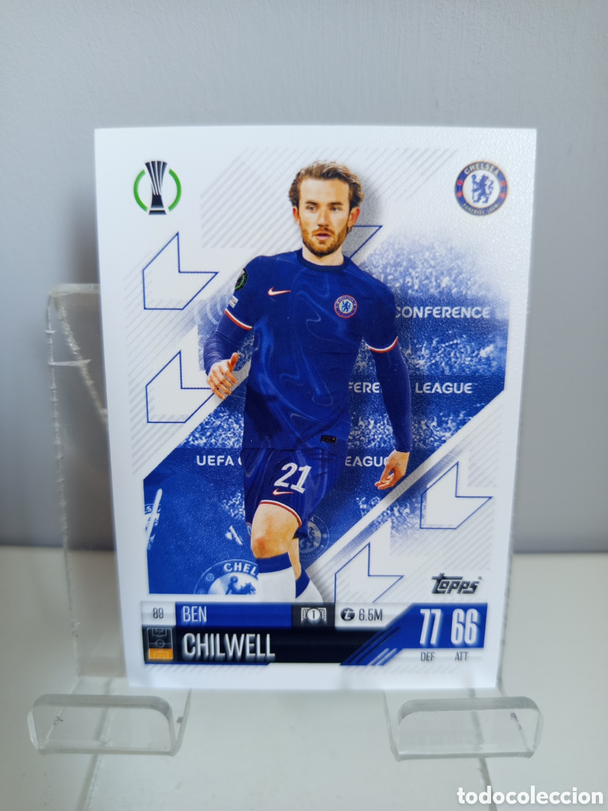 Figurine di Calcio: ❇️ CROMO CARD ⚽ CHILWELL CHELSEA 89 2024 2025 24 25 MATCH ATTAX CHAMPIONS LEAGUE TOPPS ❇️