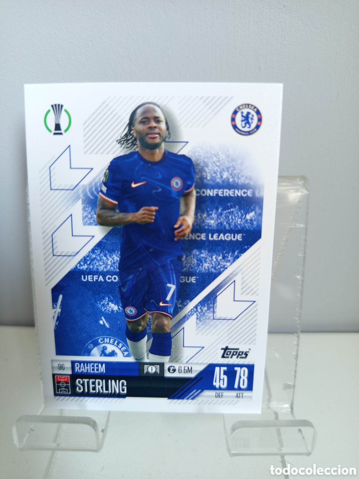 Football Stickers: ❇️ CROMO CARD ⚽ STERLING CHELSEA 96 2024 2025 24 25 MATCH ATTAX CHAMPIONS LEAGUE TOPPS ❇️