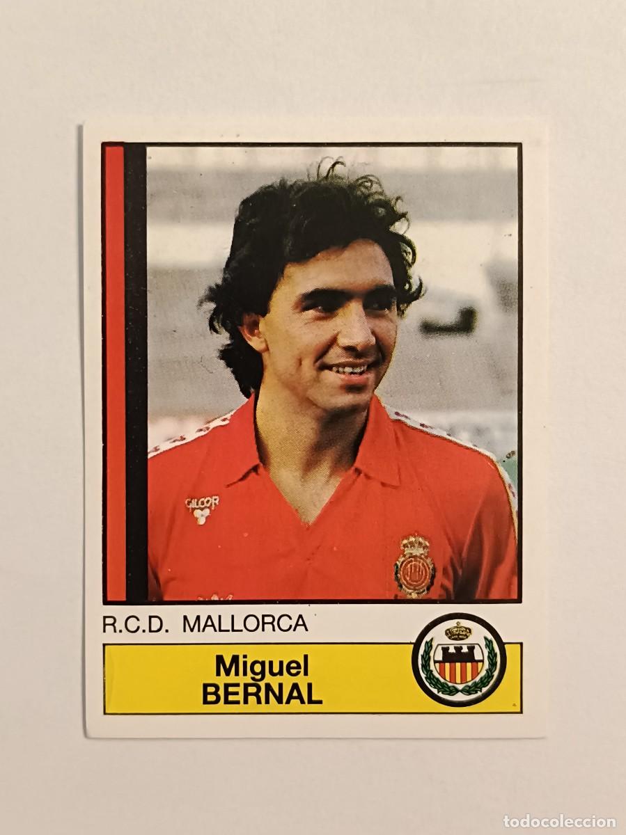 Football Stickers: #140 BERNAL (R.C.D. MALLORCA) FUTBOL 87 PANINI