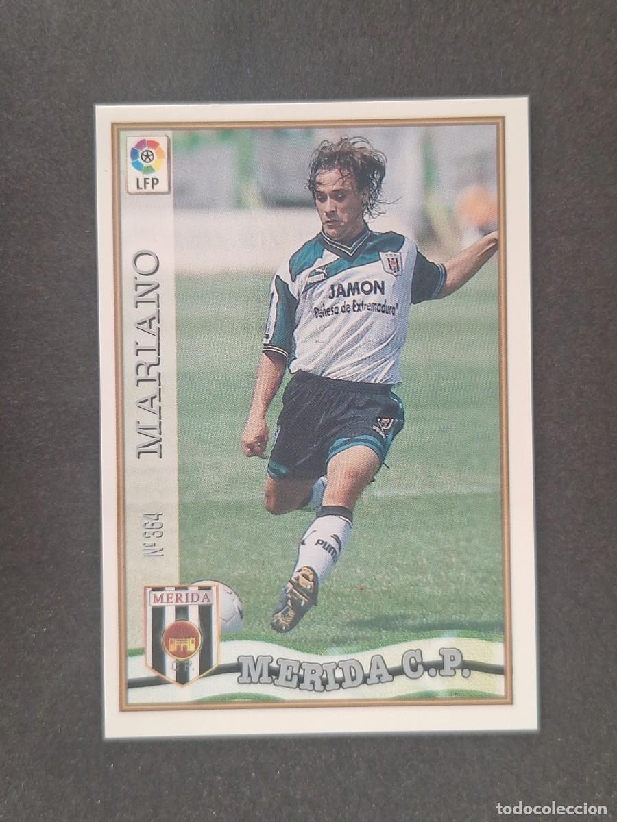 Football Stickers: L1 MARIANO C. P. MERIDA 364 MUNDICROMO LAS FICHAS DE LA LIGA 1997 1998 97 98
