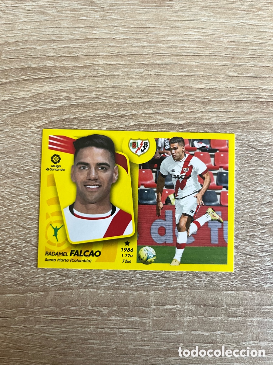 Football Stickers: 60 FALCAO &Uacute;LTIMOS FICHAJES LIGA ESTE EDICIONES ESTE 2021 2022 21 22 RAYO VALLECANO