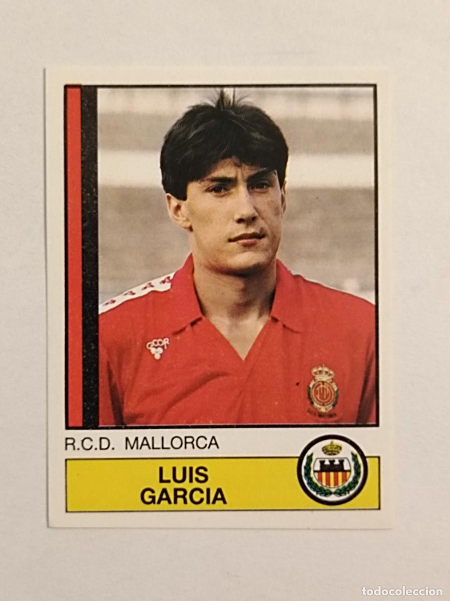 Football Stickers: #142 LUIS GARCIA (R.C.D. MALLORCA) FUTBOL 87 PANINI