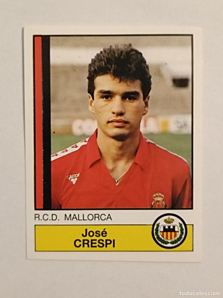Football Stickers: #143 CRESPI (R.C.D. MALLORCA) FUTBOL 87 PANINI