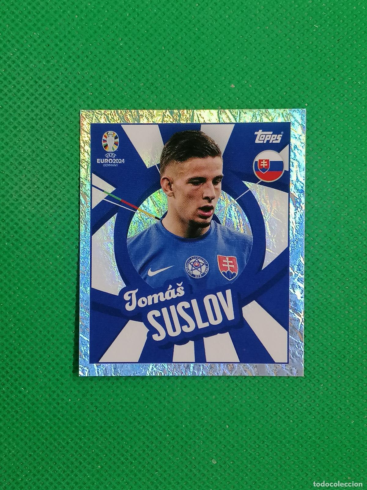 Football Stickers: SVK PTW SVKPTW TOMAS SUSLOV SLOVAKIA PARALELA ⚽ TOPPS EURO 2024 24 GERMANY STICKERS ⚽