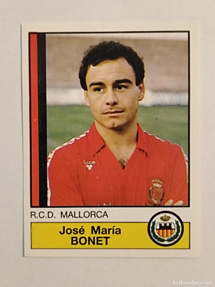 Cromos de f&uacute;tbol: #144 BONET (R.C.D. MALLORCA) FUTBOL 87 PANINI