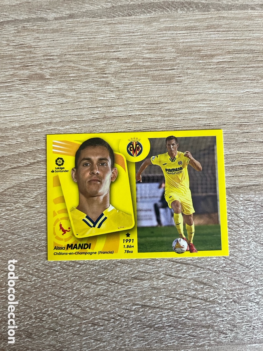 Cromos de f&uacute;tbol: 8 MANDI &Uacute;LTIMOS FICHAJES LIGA ESTE EDICIONES ESTE 2021 2022 21 22 VILLARREAL