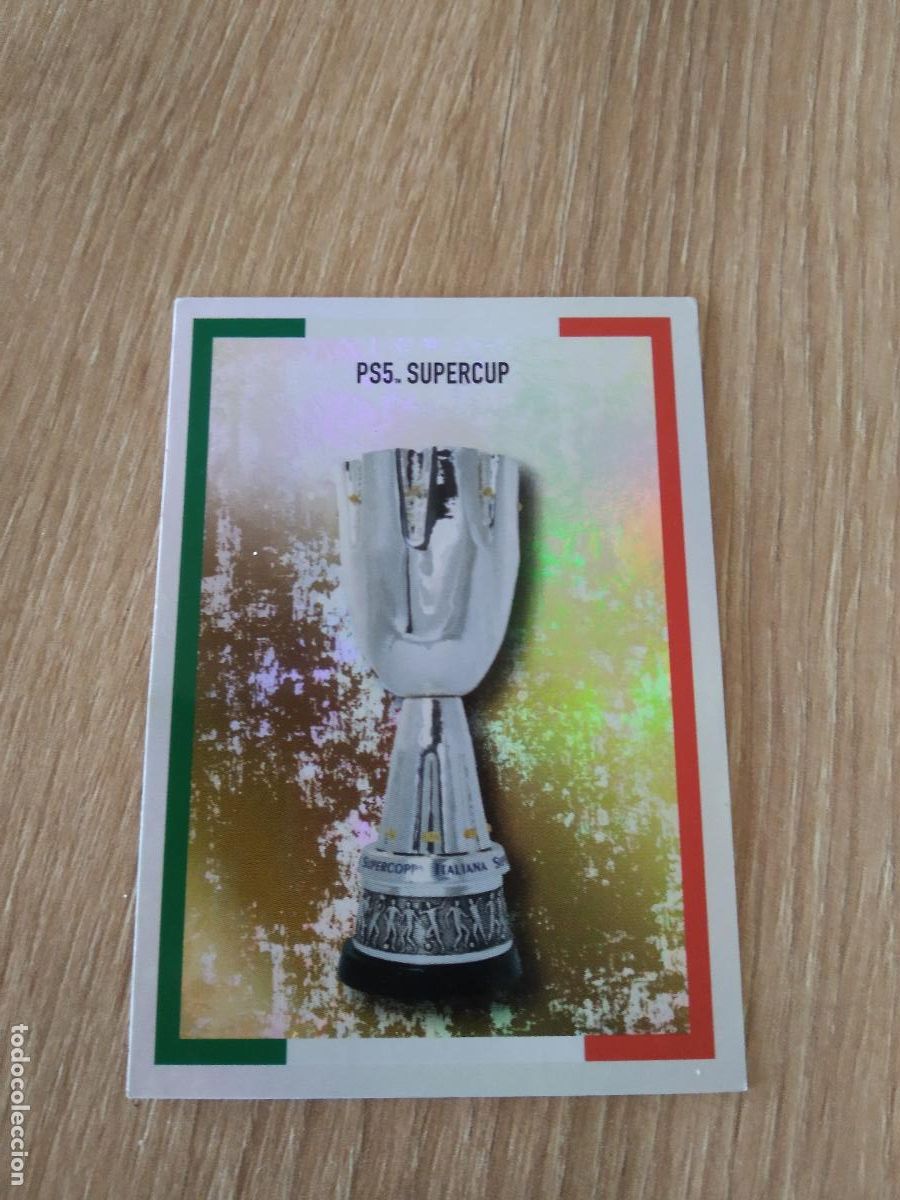 Cromos de f&uacute;tbol: 4 TROFEO COPA CROMO FUTBOL PANINI LIGA ITALIA 20-21 CALCIATORI 2020-2021