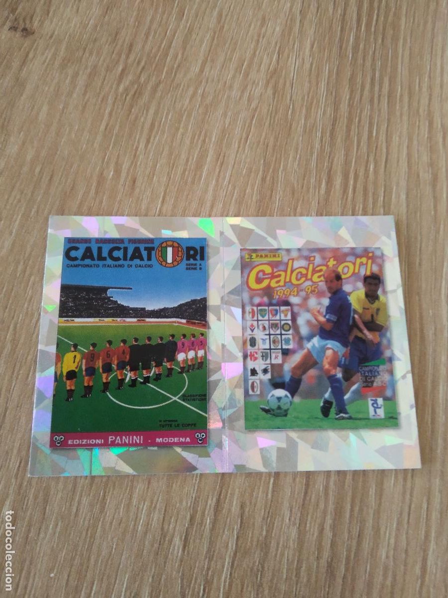 Cromos de f&uacute;tbol: 8 PORTADA 94-95 CROMO FUTBOL PANINI LIGA ITALIA 20-21 CALCIATORI 2020-2021