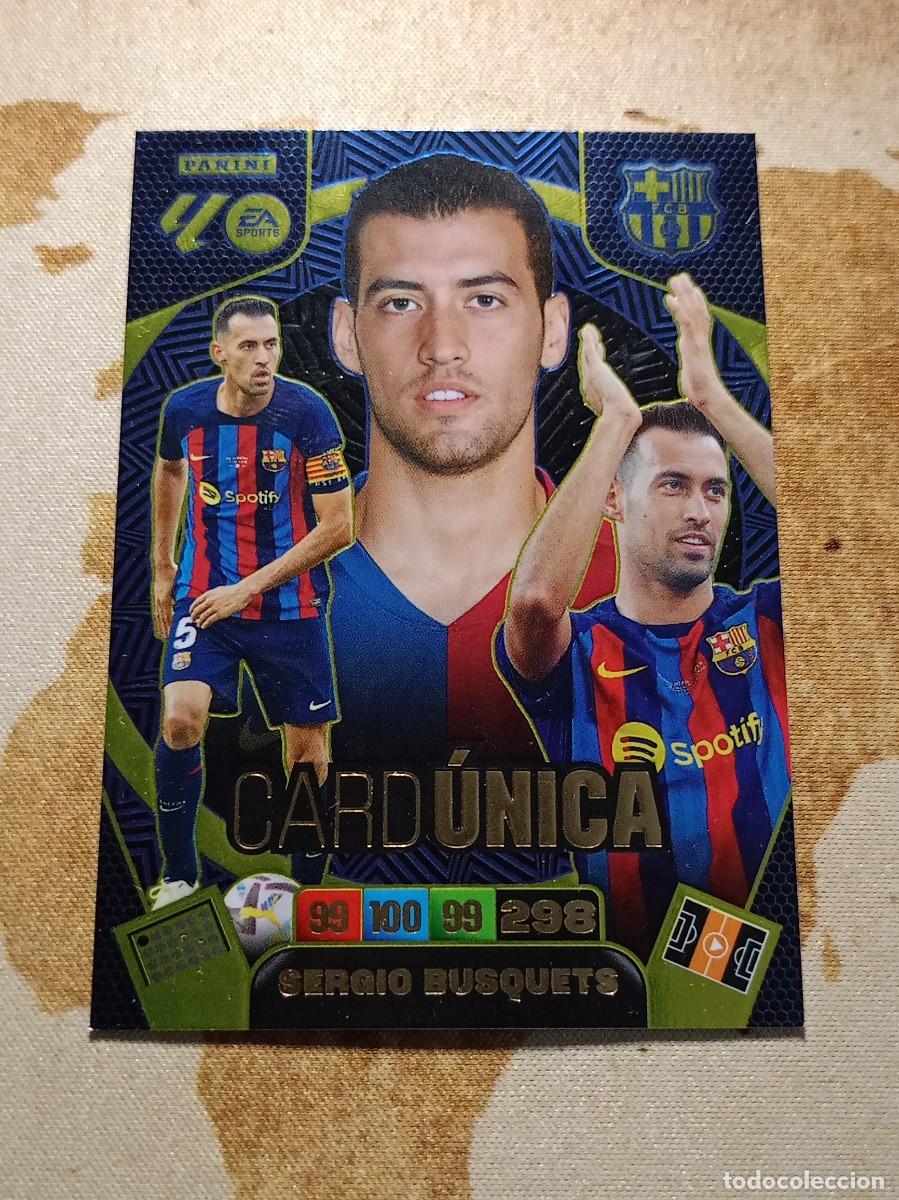 Cromos de f&uacute;tbol: CARD &Uacute;NICA SERGIO BUSQUETS Adrenalyn 2025-26