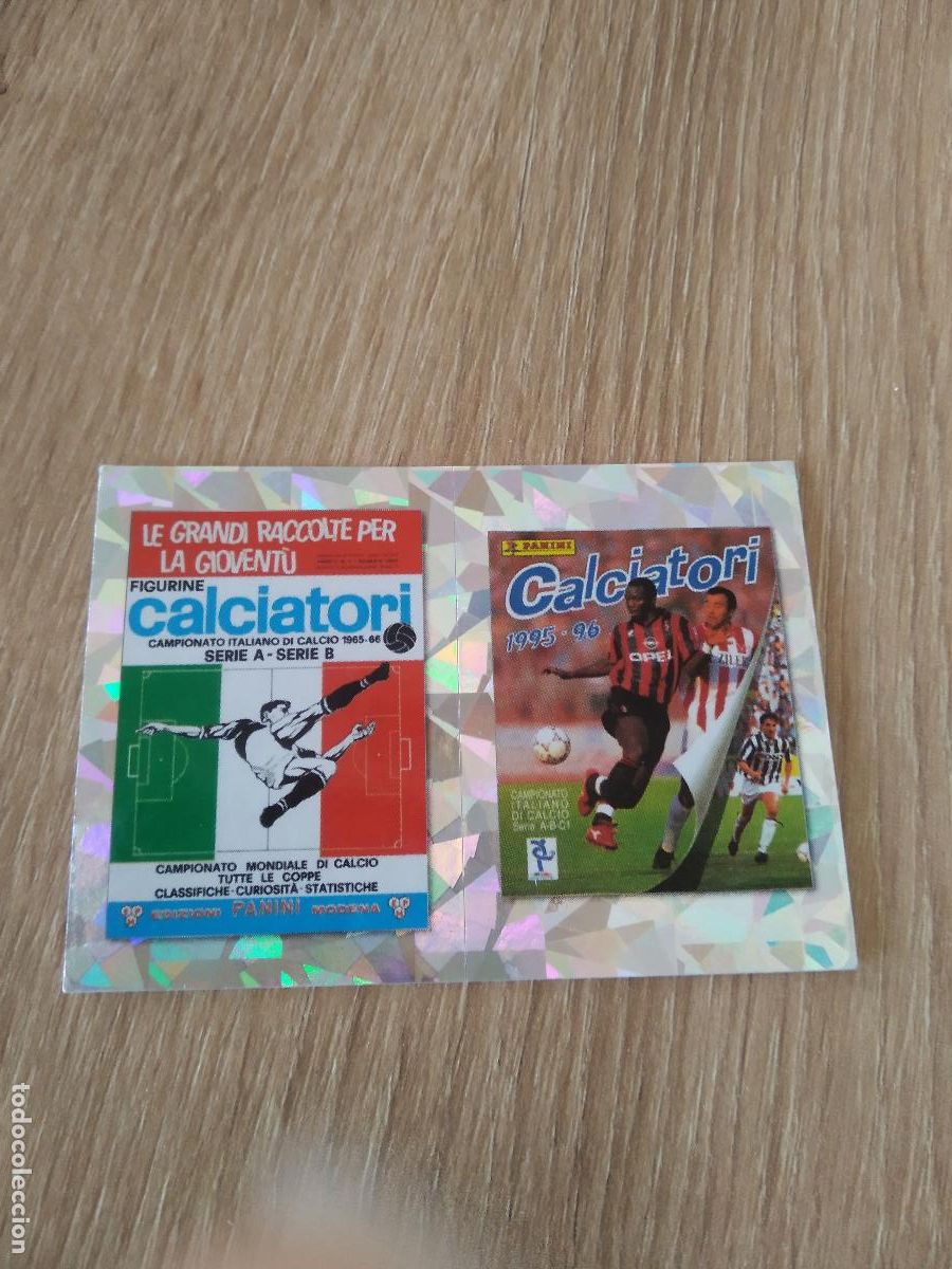 Cromos de f&uacute;tbol: 9 PORTADA 65-66 1995-1996 CROMO FUTBOL PANINI LIGA ITALIA 20-21 CALCIATORI 2020-2021