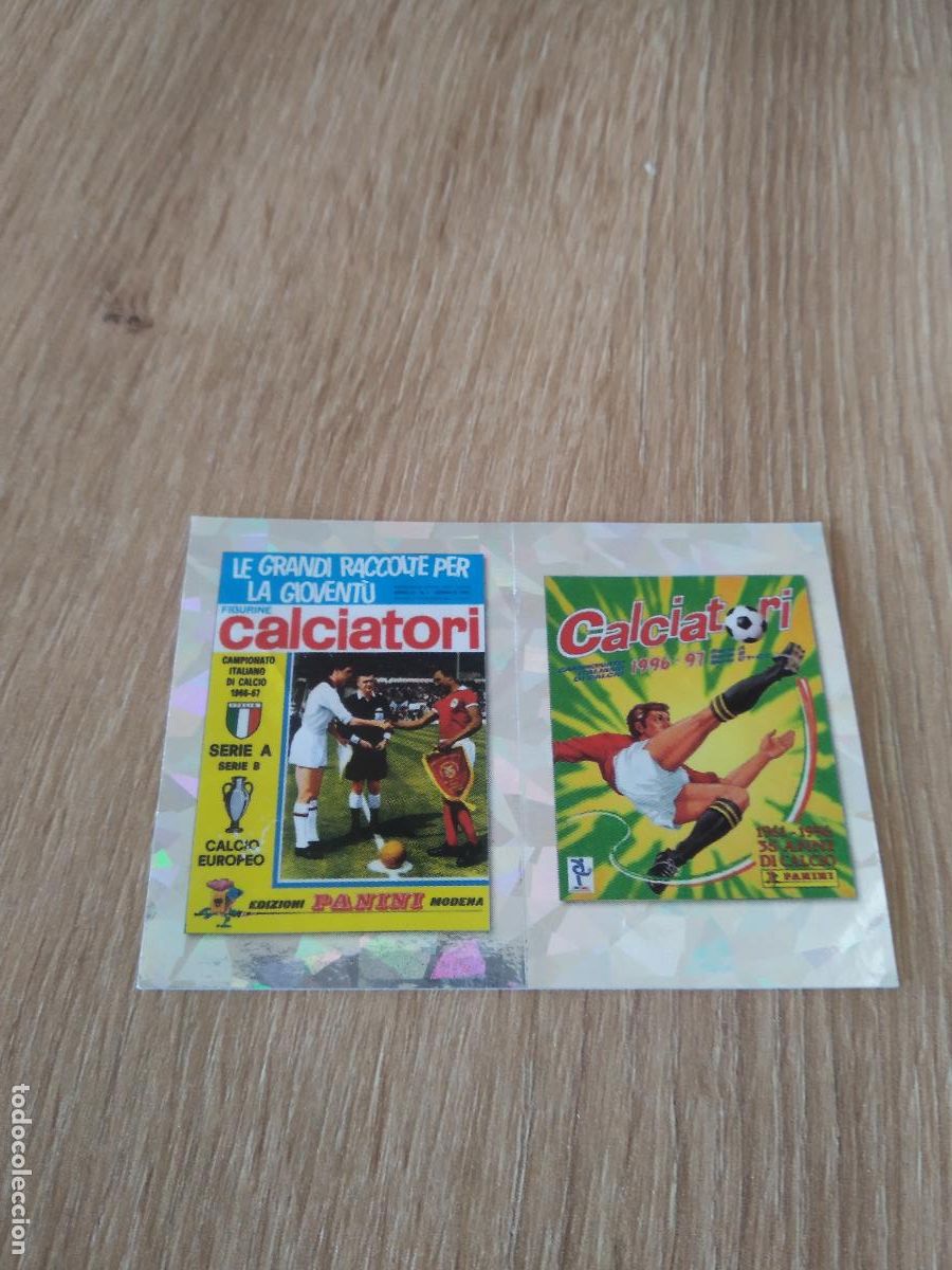 Cromos de f&uacute;tbol: 10 PORTADA 1996-1997 CROMO FUTBOL PANINI LIGA ITALIA 20-21 CALCIATORI 2020-2021