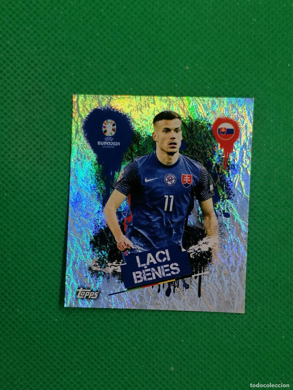 Cromos de f&uacute;tbol: SVK 3 SVK3 LACI BENES SLOVAKIA PARALELA ⚽ TOPPS EURO 2024 24 GERMANY STICKERS ⚽
