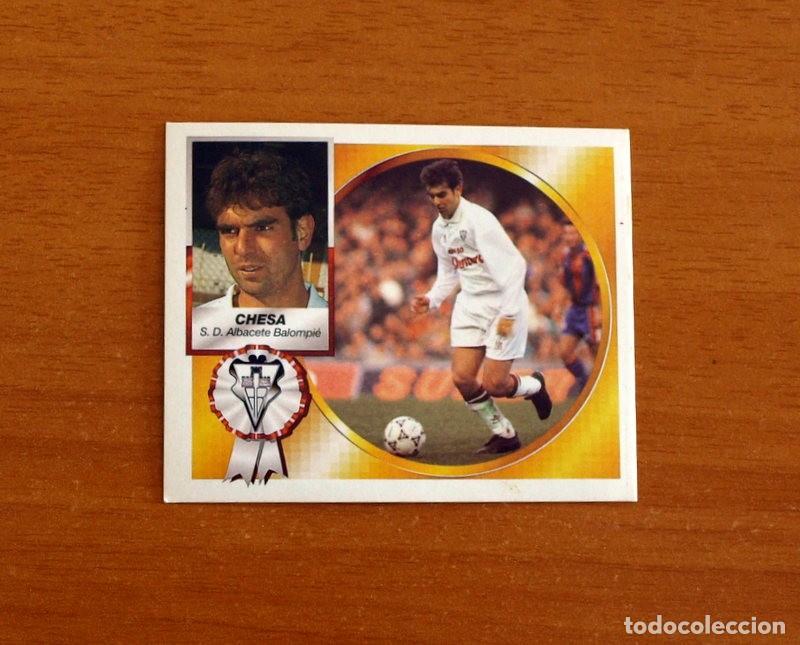 Cromos de f&uacute;tbol: Albacete - Chesa - BAJA - Ediciones Este Liga 1994-1995, 94-95 - Nunca pegado