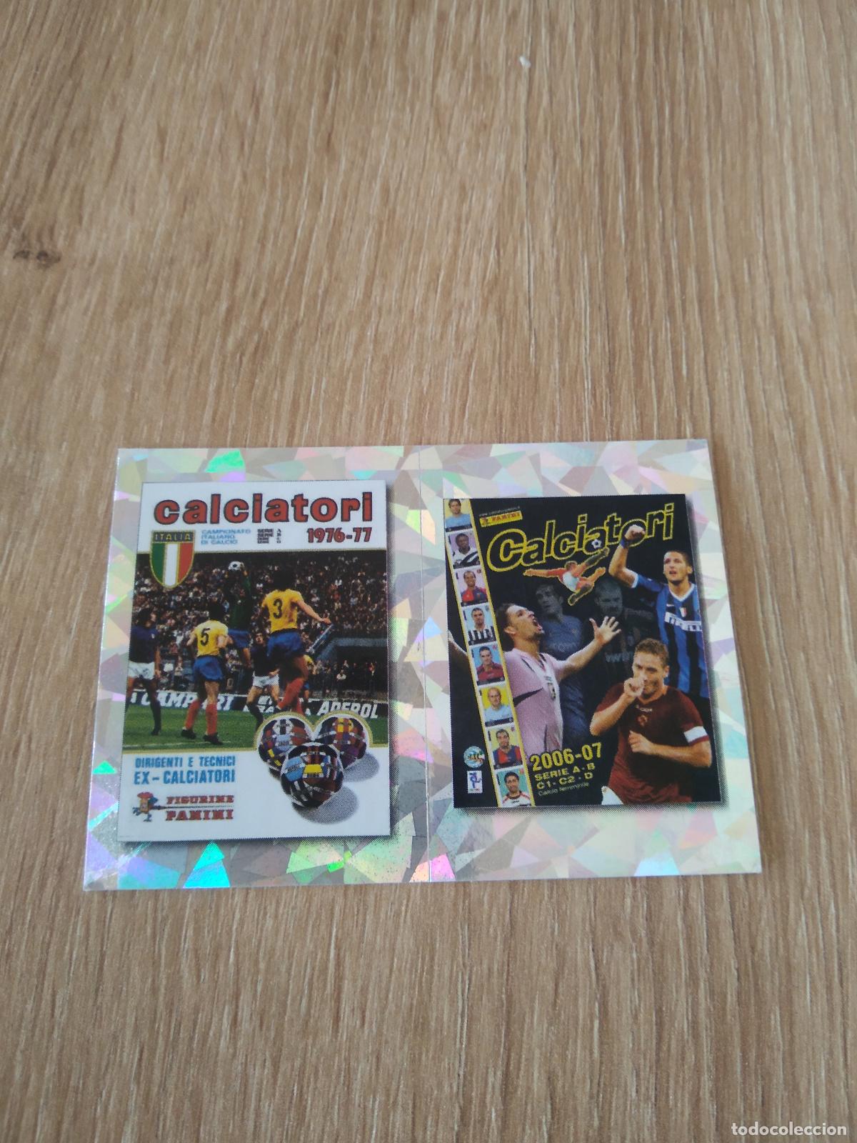 Cromos de f&uacute;tbol: 20 PORTADA 1976-1977 2006-07 CROMO FUTBOL PANINI LIGA ITALIA 20-21 CALCIATORI 2020-2021