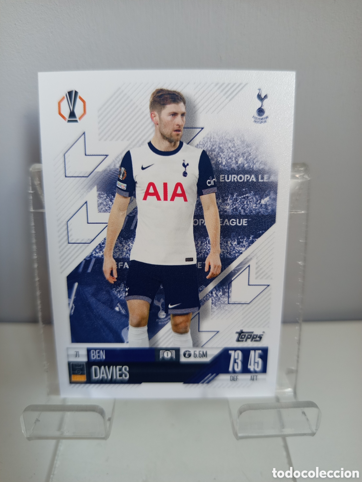 Cromos de f&uacute;tbol: ❇️ CROMO CARD ⚽ DAVIES TOTTENHAM HOTSPUR 71 2024 2025 24 25 MATCH ATTAX CHAMPIONS LEAGUE TOPPS ❇️