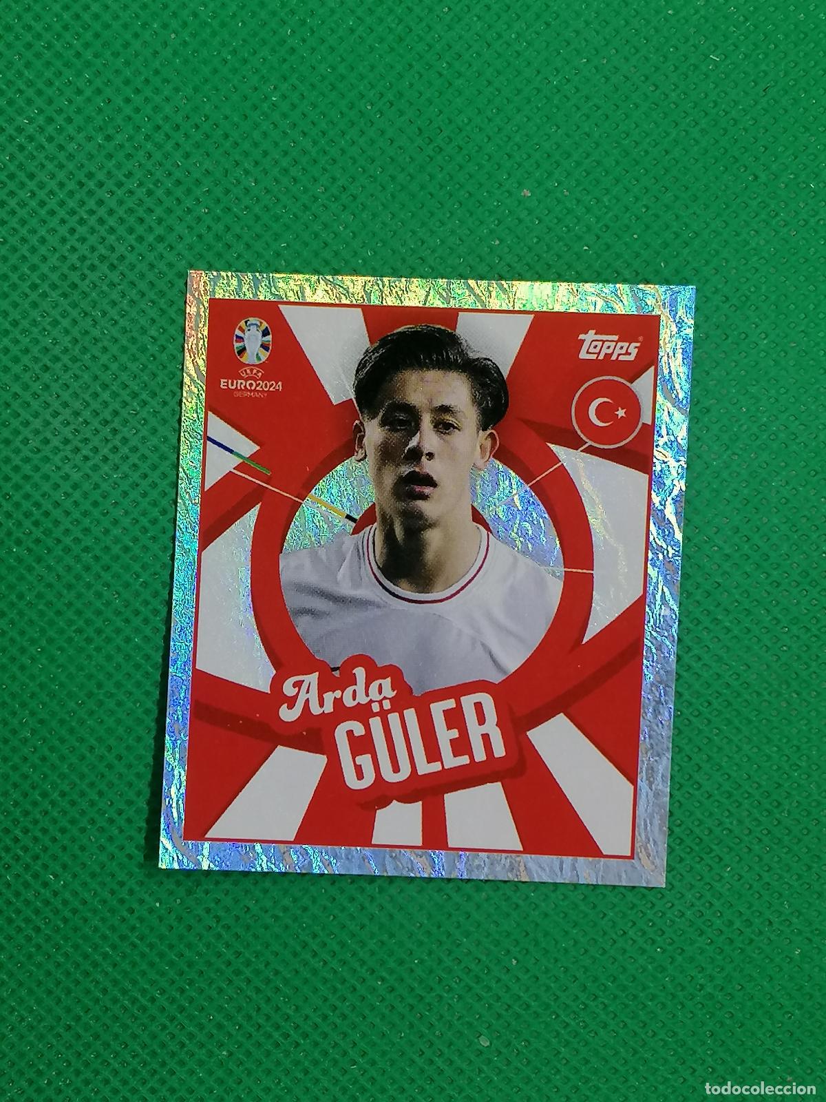 Cromos de f&uacute;tbol: TUR PTW TURPTW ARDA GULER TURQUIA PARALELA ⚽ TOPPS EURO 2024 24 GERMANY STICKERS ⚽