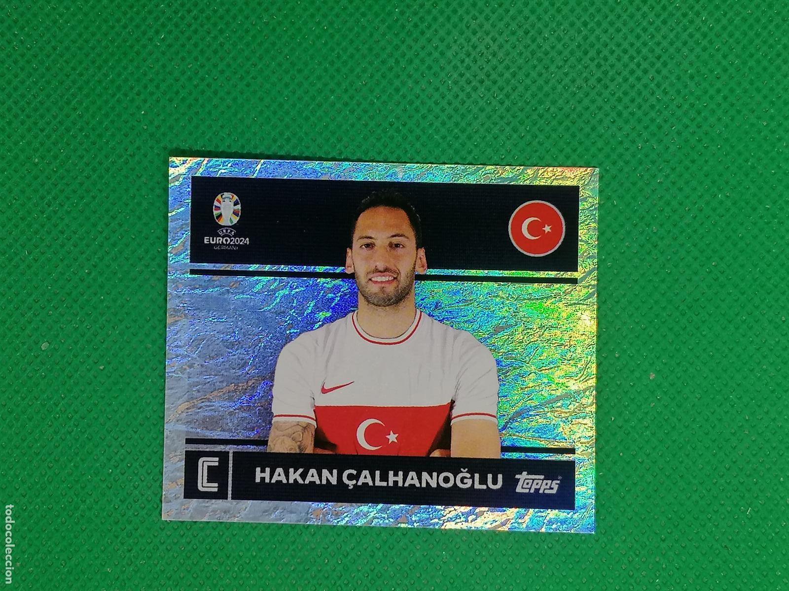 Cromos de f&uacute;tbol: TUR 2 TUR2 HAKAN CALHANOGLU TURQUIA PARALELA ⚽ TOPPS EURO 2024 24 GERMANY STICKERS ⚽
