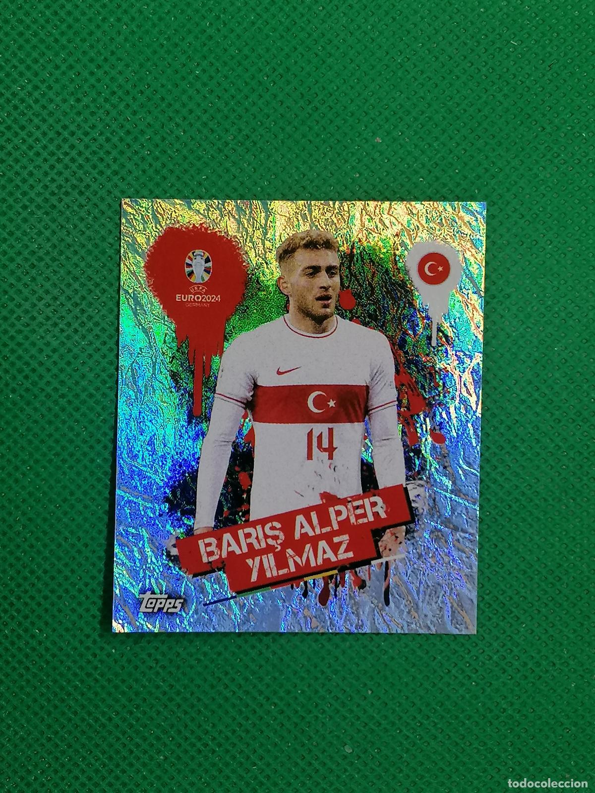 Cromos de f&uacute;tbol: TUR 3 TUR3 BARIS ALPER YILMAZ TURQUIA PARALELA ⚽ TOPPS EURO 2024 24 GERMANY STICKERS ⚽