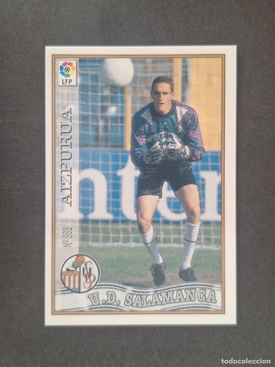 Cartes &agrave; collectionner de Football: L1 AIZPURUA U. D. SALAMANCA 383 MUNDICROMO LAS FICHAS DE LA LIGA 1997 1998 97 98