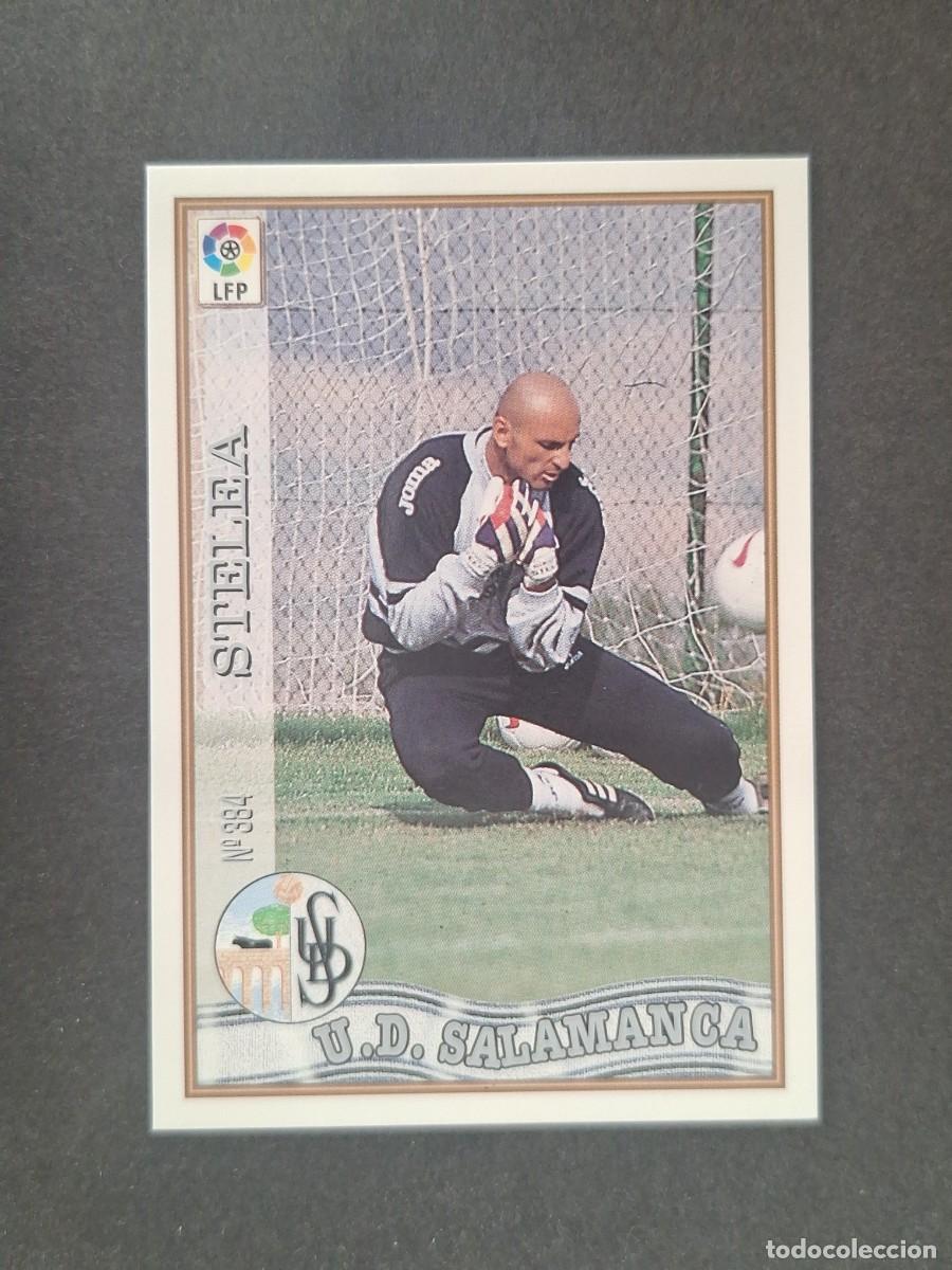 Cartes &agrave; collectionner de Football: L1 STELEA U. D. SALAMANCA 384 MUNDICROMO LAS FICHAS DE LA LIGA 1997 1998 97 98