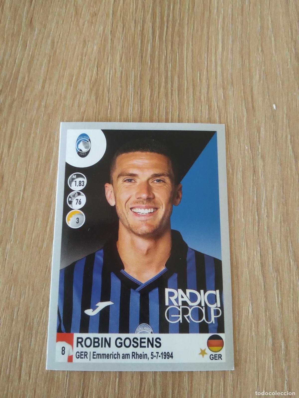 Cromos de f&uacute;tbol: 43 ROBIN GOSENS ATALANTA CROMO FUTBOL PANINI LIGA ITALIA 20-21 CALCIATORI 2020-2021