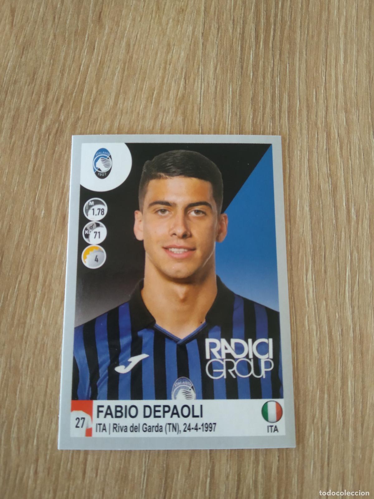 Cromos de f&uacute;tbol: 46 FABIO DEPAOLI ATALANTA CROMO FUTBOL PANINI LIGA ITALIA 20-21 CALCIATORI 2020-2021