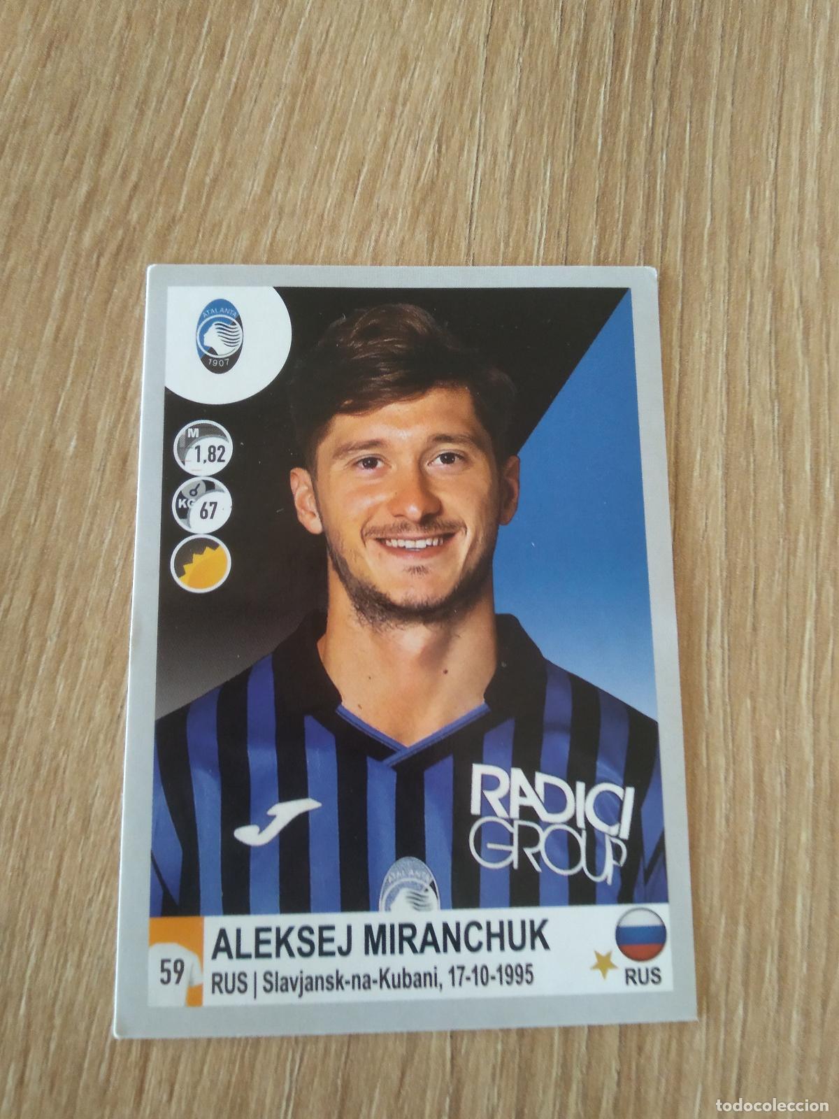 Cromos de f&uacute;tbol: 52 MIRANCHUK ATALANTA CROMO FUTBOL PANINI LIGA ITALIA 20-21 CALCIATORI 2020-2021