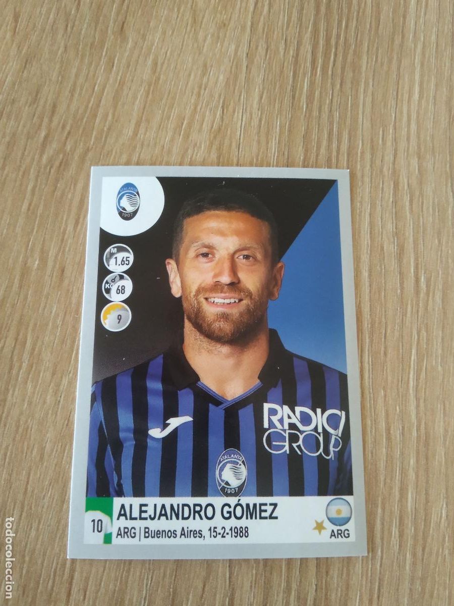 Cromos de f&uacute;tbol: 53 ALEJANDRO GOMEZ ATALANTA CROMO FUTBOL PANINI LIGA ITALIA 20-21 CALCIATORI 2020-2021